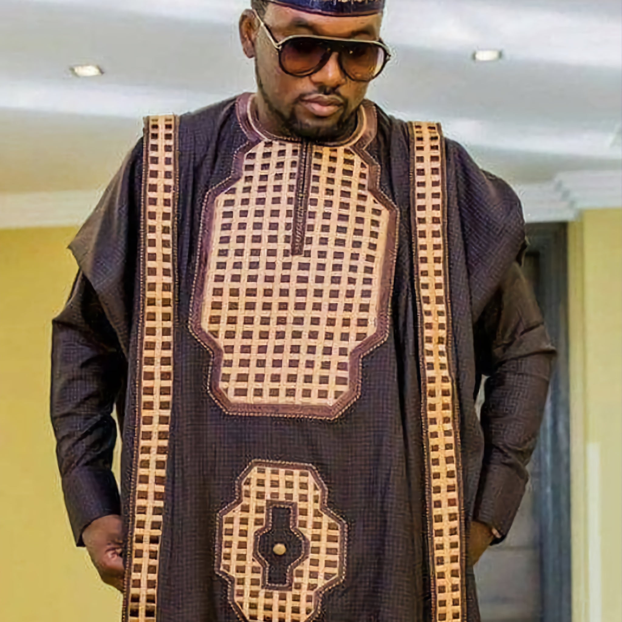 MG Prestige 4 Piece Yoruba Agbada Traditional Clothing AGP