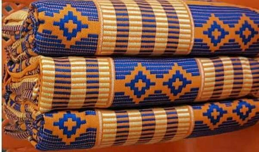 Authentic Hand Weaved Kente Cloth A2632