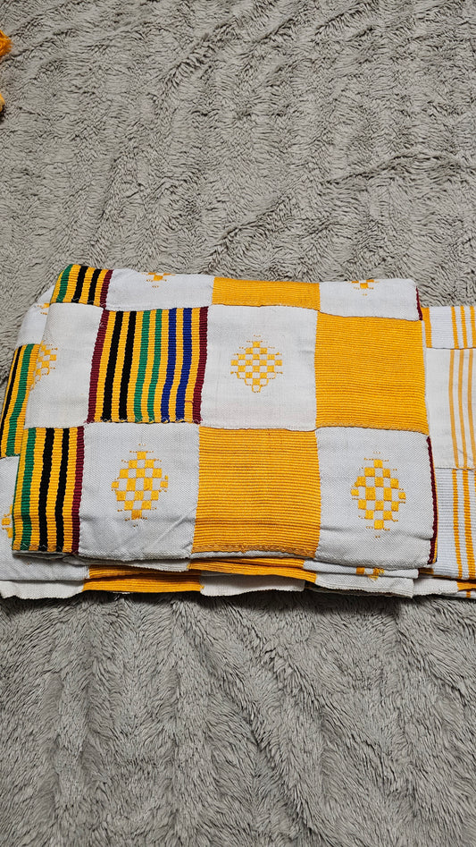 Clearance Authentic Kente Cloth item. 10 Yards