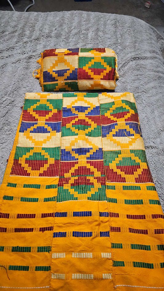 Clearance Authentic Kente Cloth item. 4 Yards