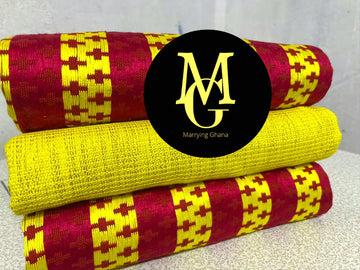 MG Authentic Hand Weaved Kente Cloth A2704