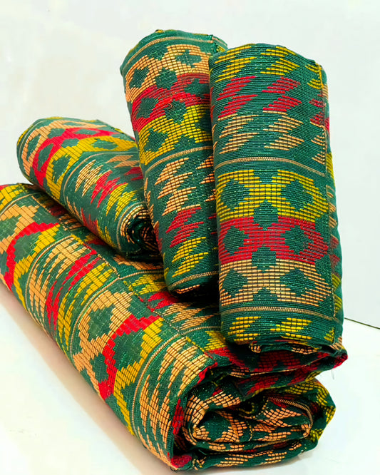 MG Authentic Hand Weaved Kente Cloth A560