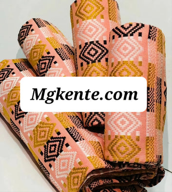 MG Authentic Hand Weaved Kente Cloth A620