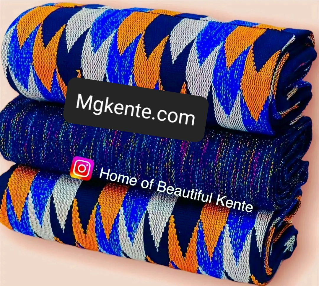 MG Premium Hand Weaved Kente Cloth P156