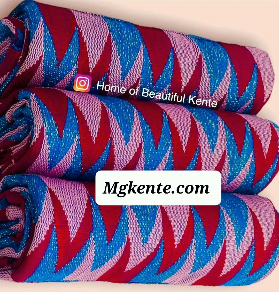 MG Premium Hand Weaved Kente Cloth P128