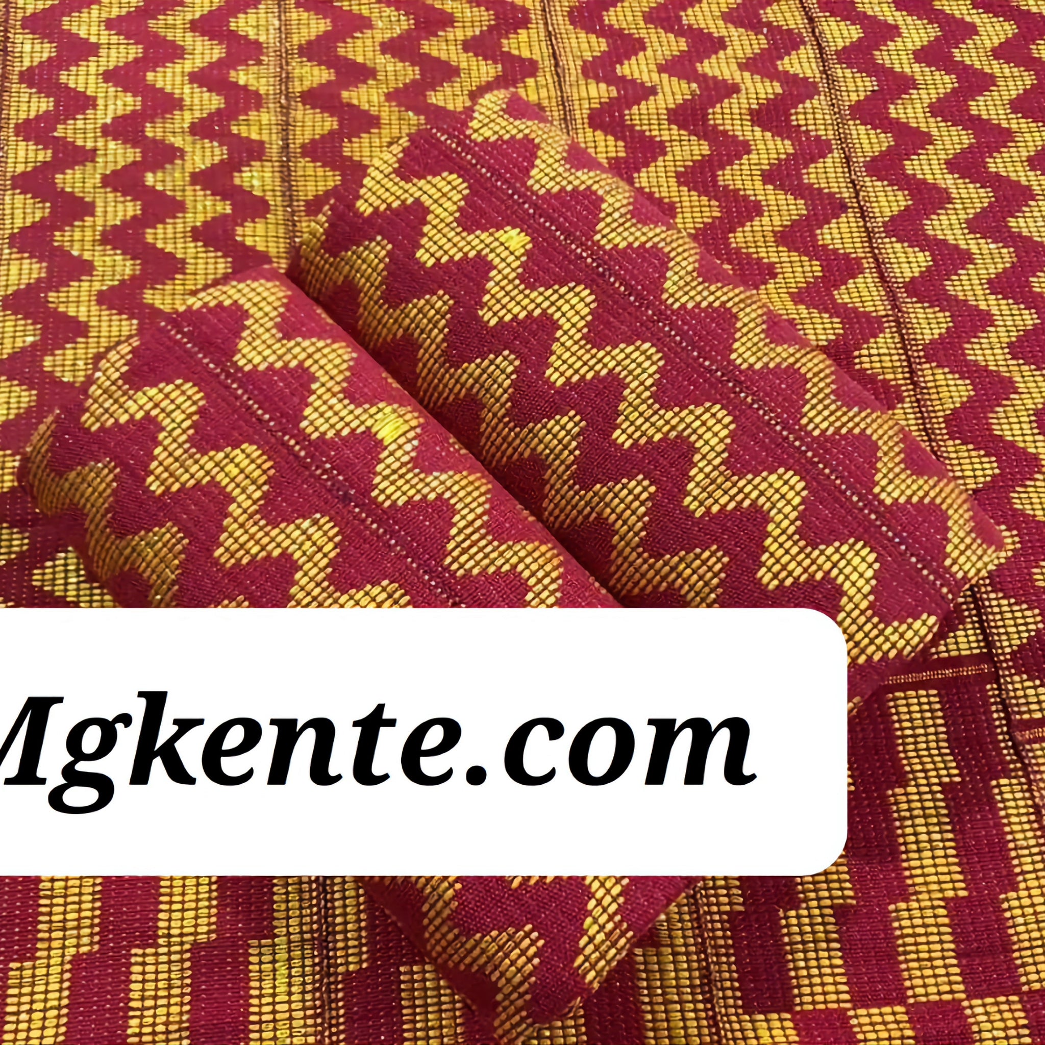 MG Authentic Hand Weaved Kente Cloth A4013