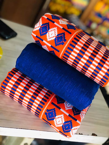 MG Authentic Hand Weaved Kente Cloth A570