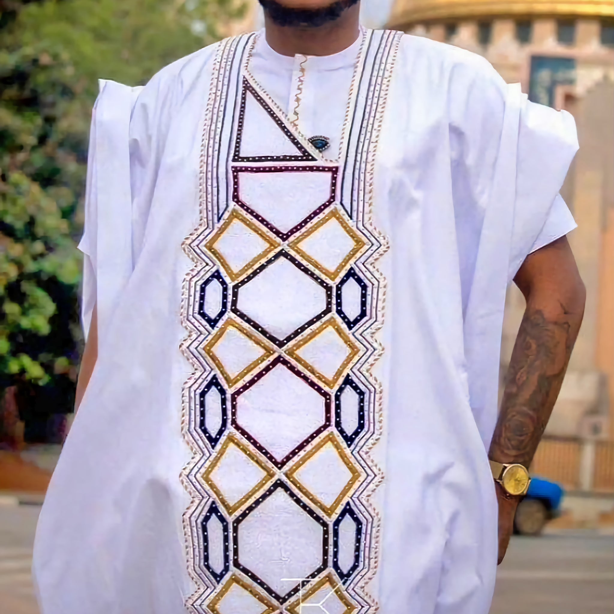 MG Prestige 3 Piece Yoruba Agbada Traditional Clothing AGP29