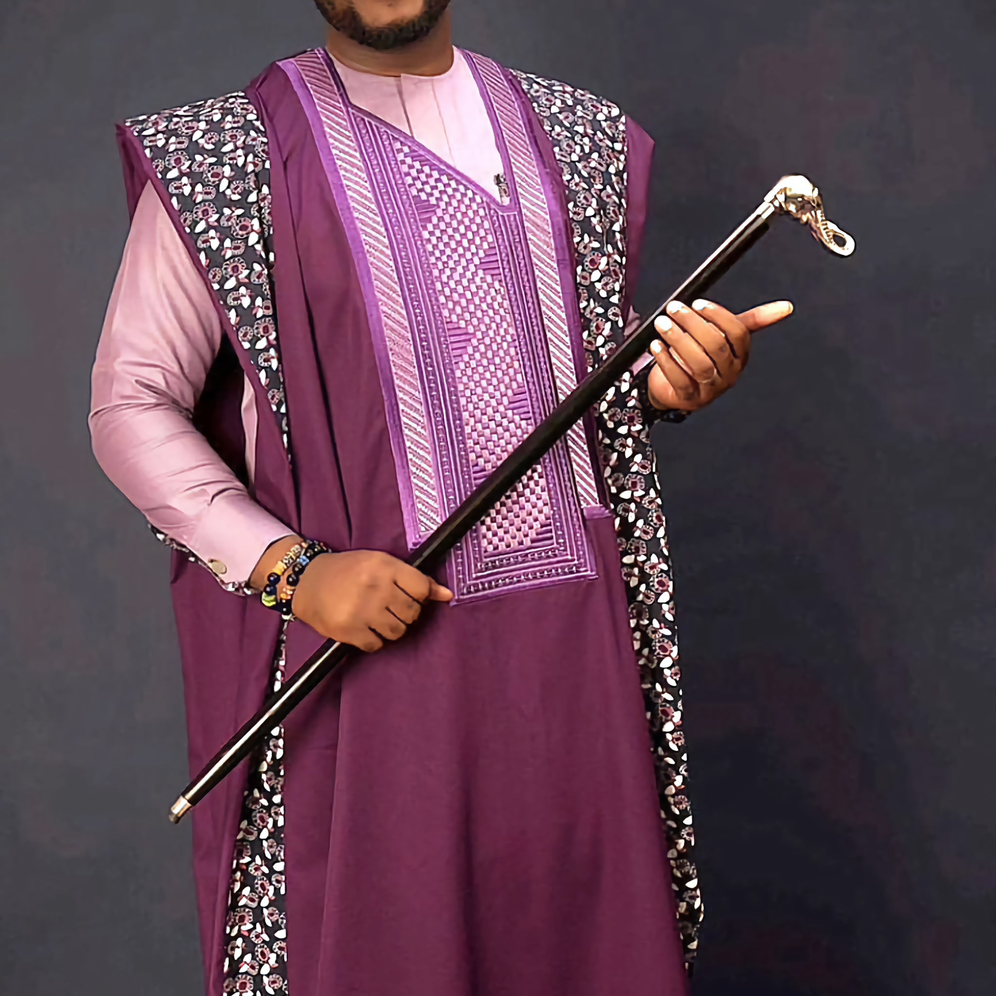 MG Prestige 3 Piece Yoruba Agbada Traditional Clothing AGP18