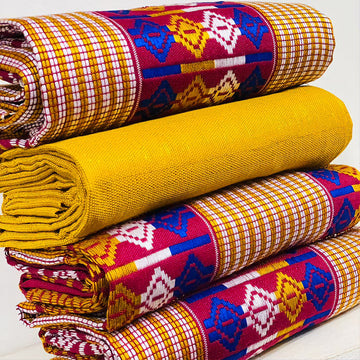 MG Authentic Hand Weaved Kente Cloth A2538