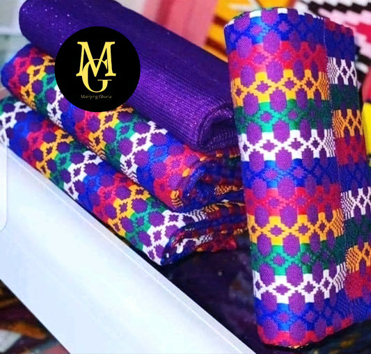 MG Authentic Hand Weaved Kente Cloth A601