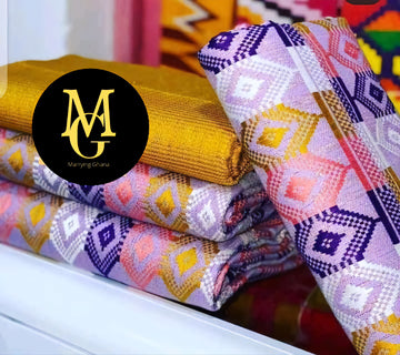 MG Authentic Hand Weaved Kente Cloth A2713