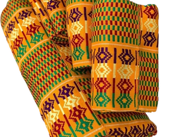 MG Authentic Hand Weaved Kente Cloth A2226