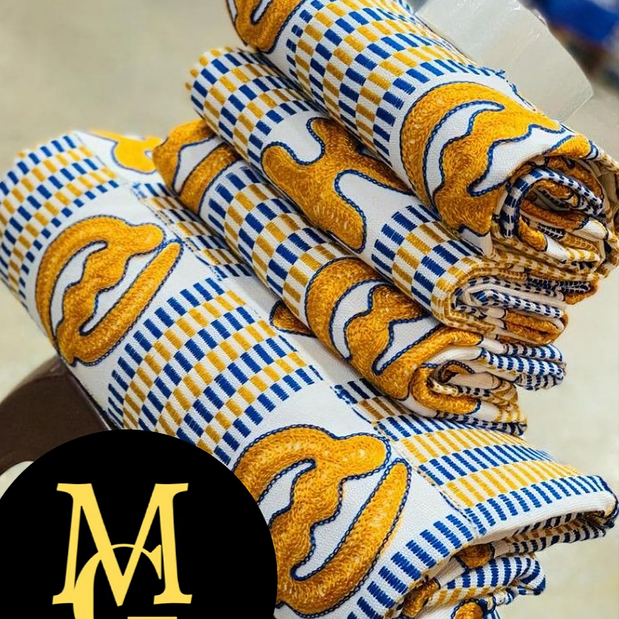 MG Authentic Hand Weaved Kente Cloth A2716