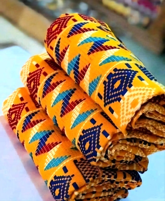 MG Authentic Hand Weaved Kente Cloth A445