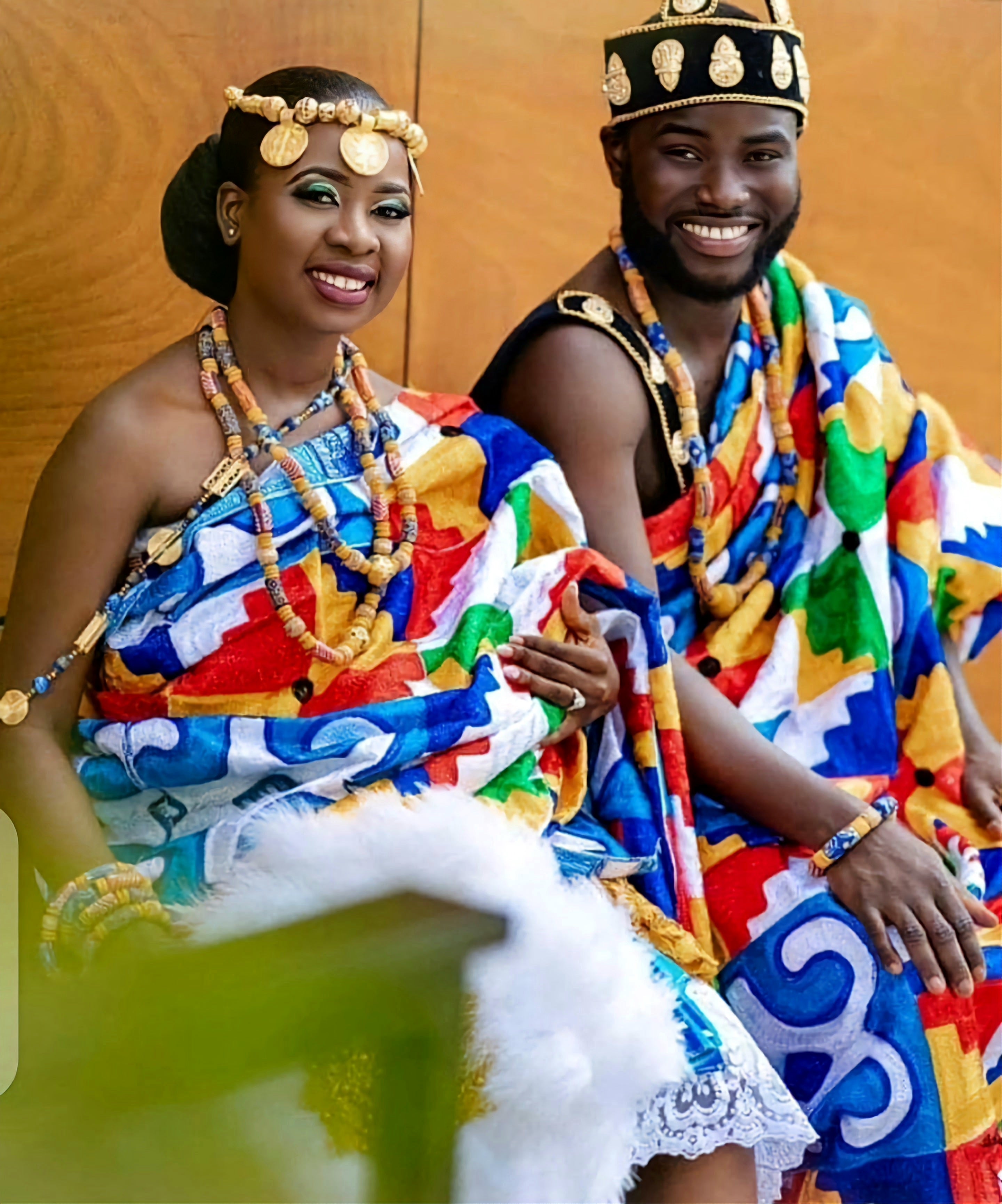 MG Royal Hand Weaved Kente Cloth R26
