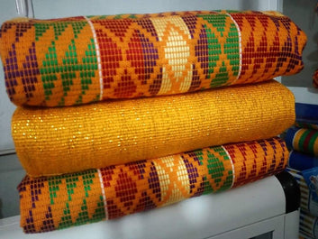 MG Authentic Hand Weaved Kente Cloth A2205