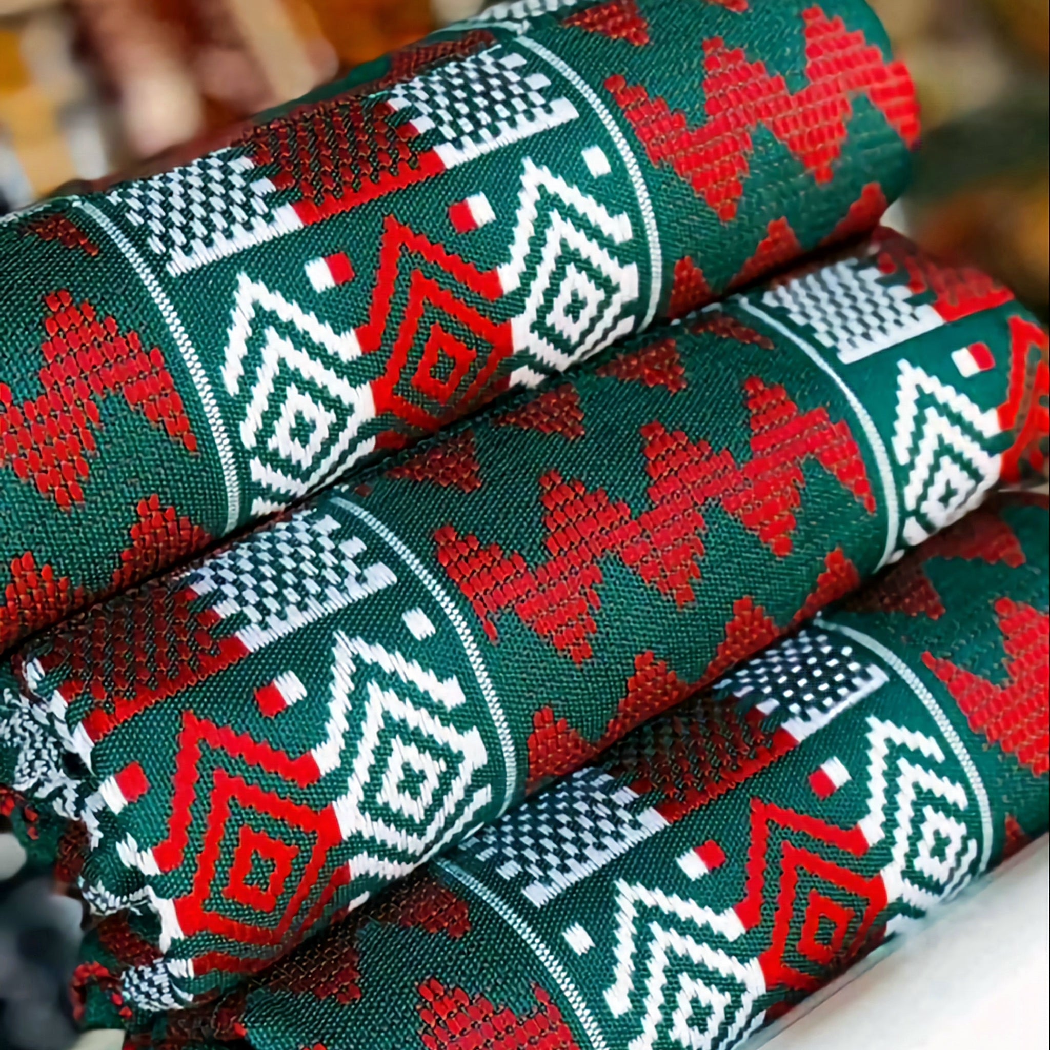 MG Authentic Hand Weaved Kente Cloth A2418