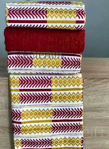 MG Authentic Hand Weaved Kente Cloth A020