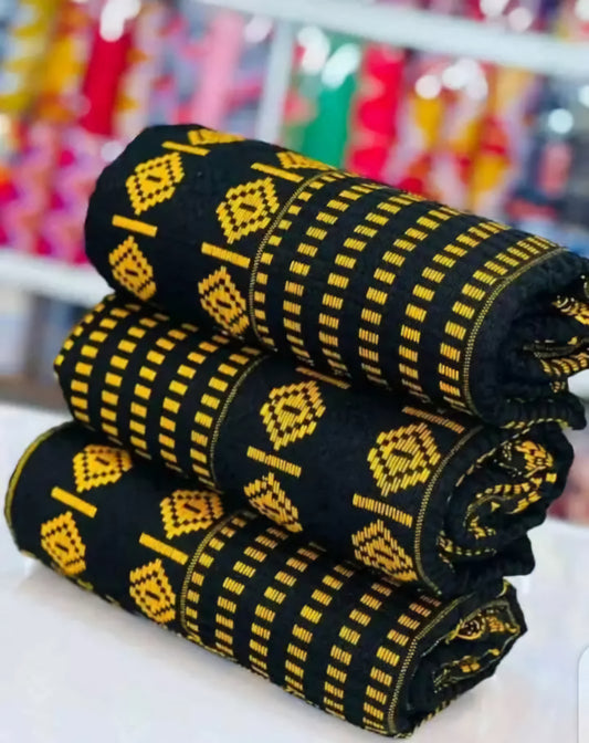 MG Authentic Hand Weaved Kente Cloth A641