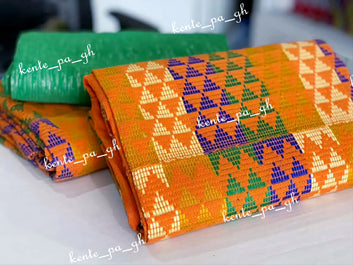 MG Authentic Hand Weaved Kente Cloth A661