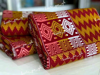 MG Authentic Hand Weaved Kente Cloth A665