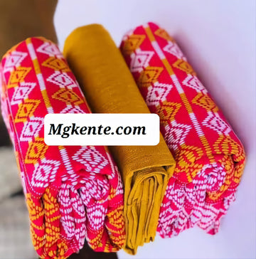 MG Authentic Hand Weaved Kente Cloth A2539