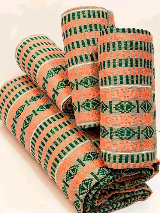 MG Authentic Hand Weaved Kente Cloth A564