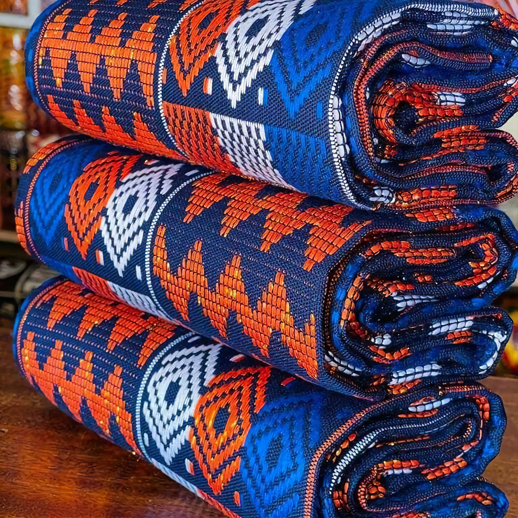 MG Authentic Hand Weaved Kente Cloth A2430