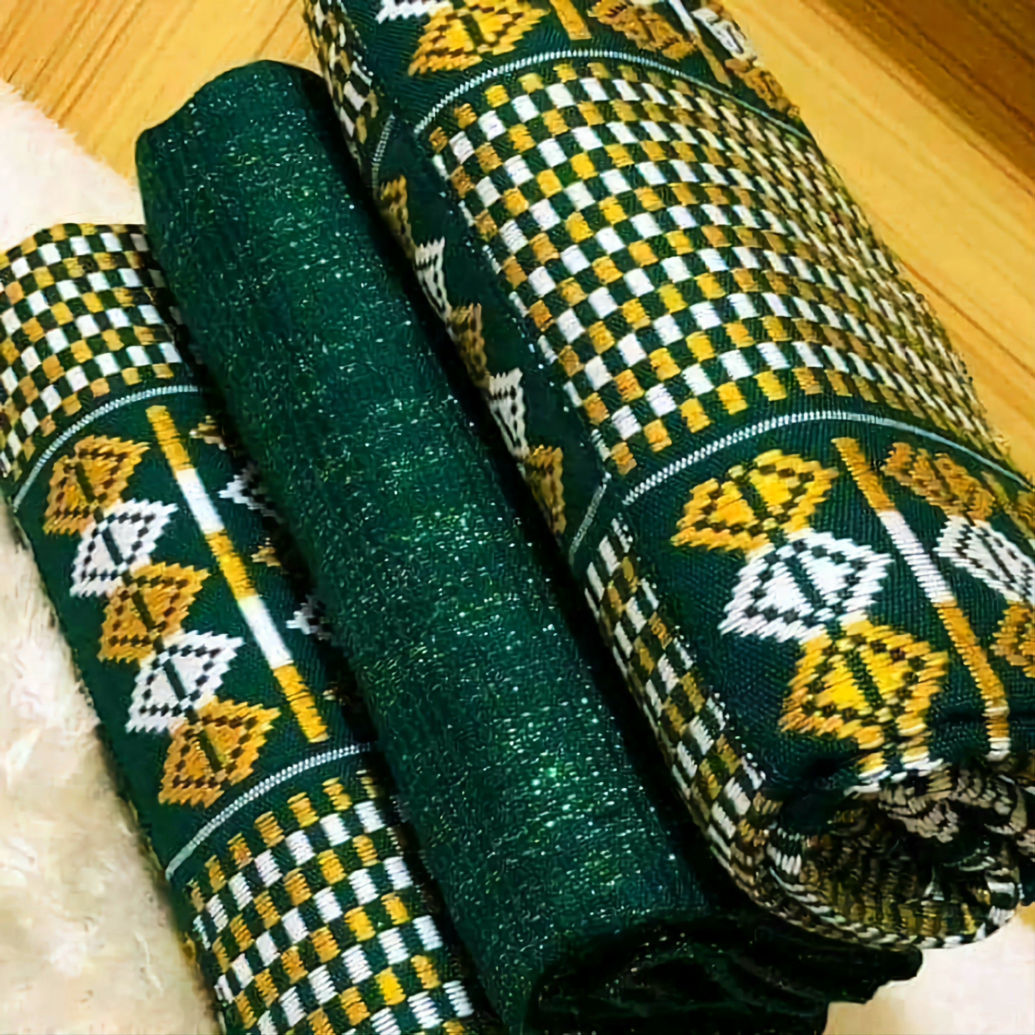MG Authentic Hand Weaved Kente Cloth A2579