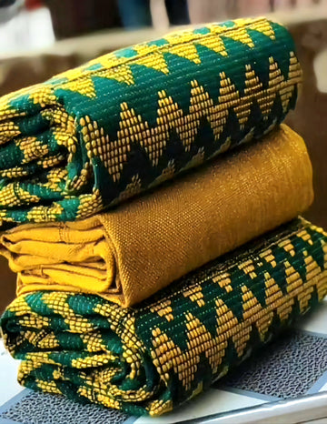 MG Authentic Hand Weaved Kente Cloth A4016
