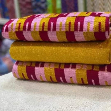 MG Premium Hand Weaved Kente Cloth P219