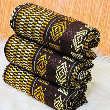 MG Authentic Hand Weaved Kente Cloth A640