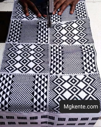 MG Authentic Hand Weaved Kente Cloth A649