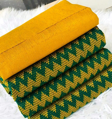 MG Authentic Hand Weaved Kente Cloth A4014