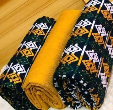MG Authentic Hand Weaved Kente Cloth A2594