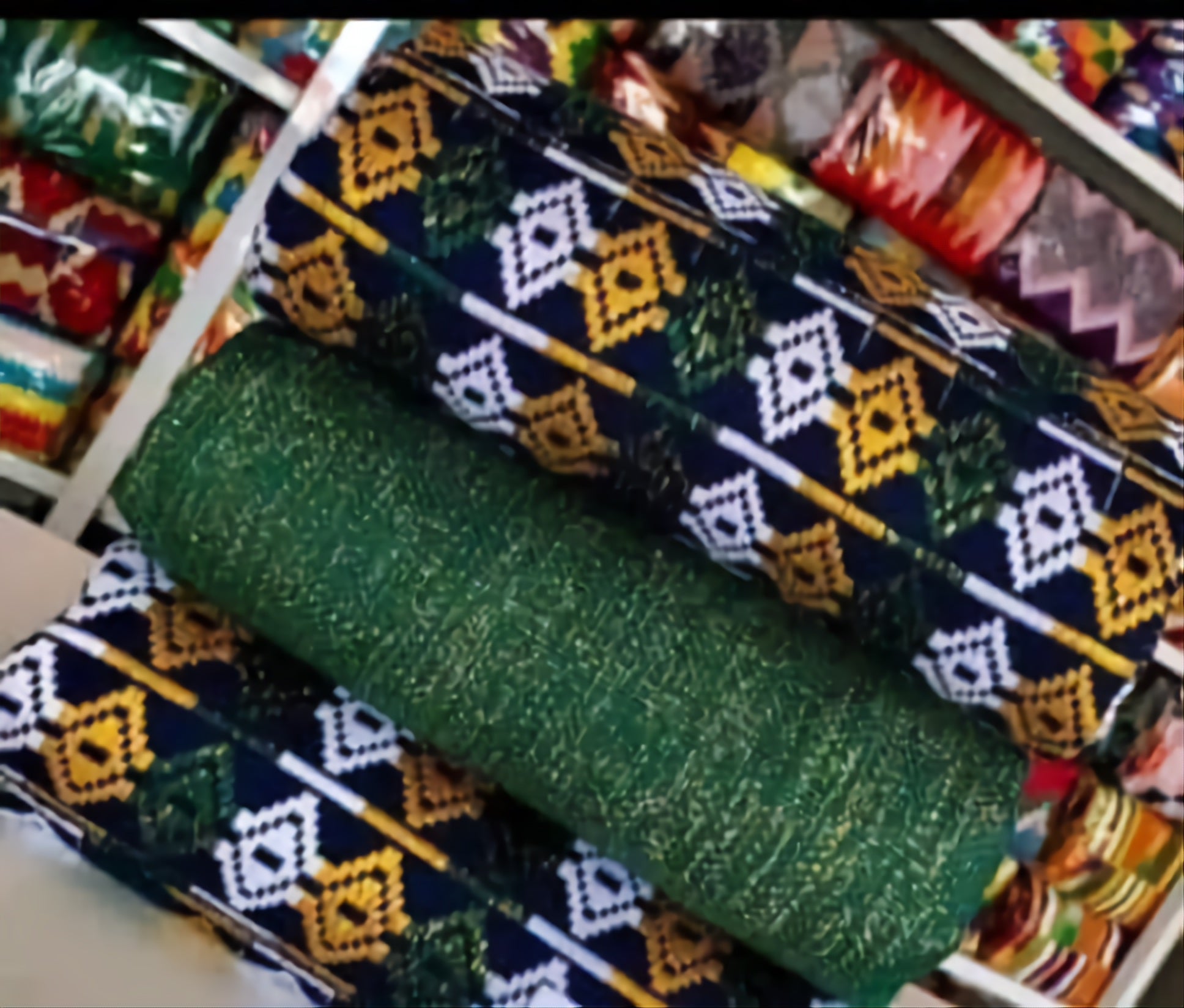 MG Authentic Hand Weaved Kente Cloth A2542