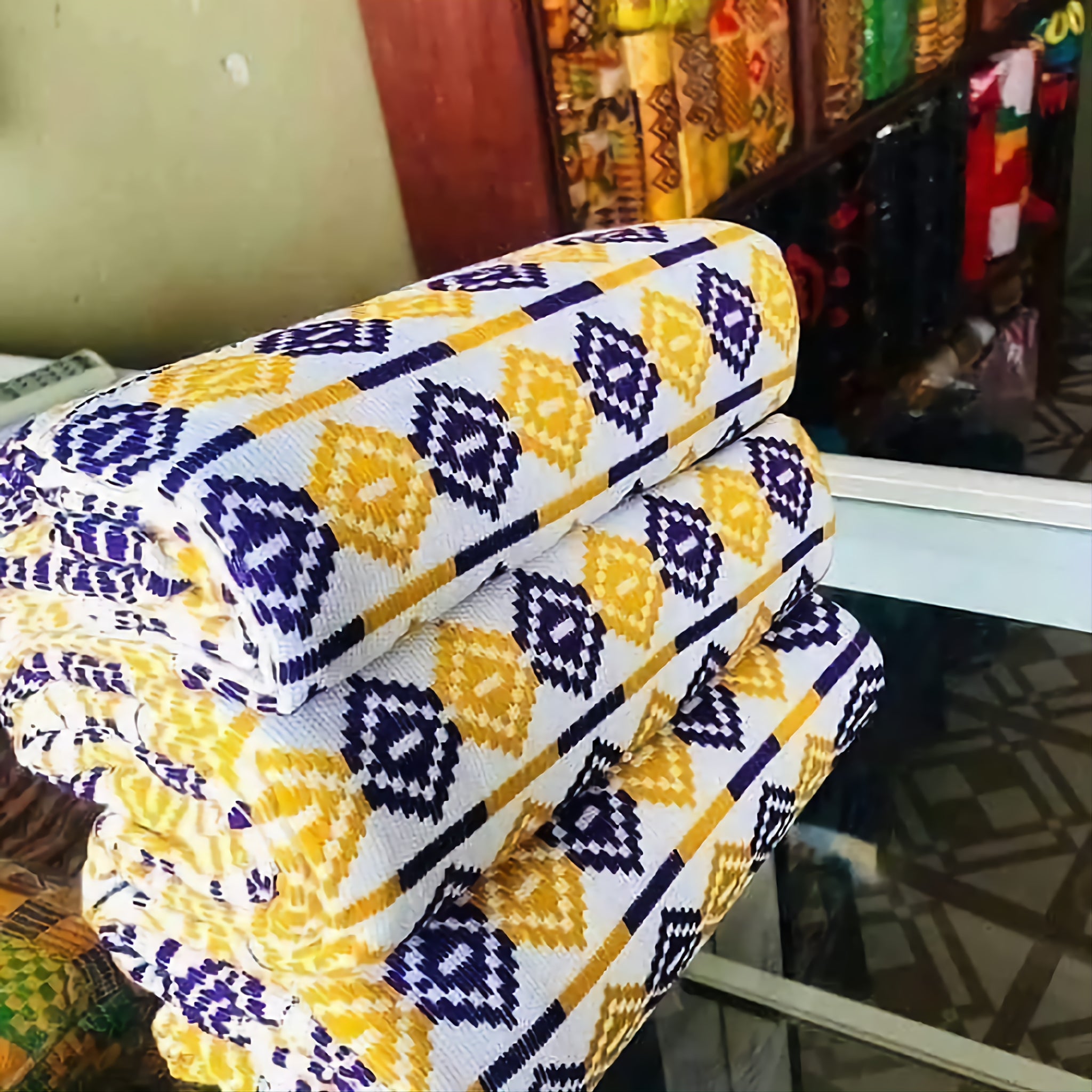 MG Authentic Hand Weaved Kente Cloth A2524