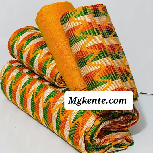 MG Authentic Hand Weaved Kente Cloth A2212