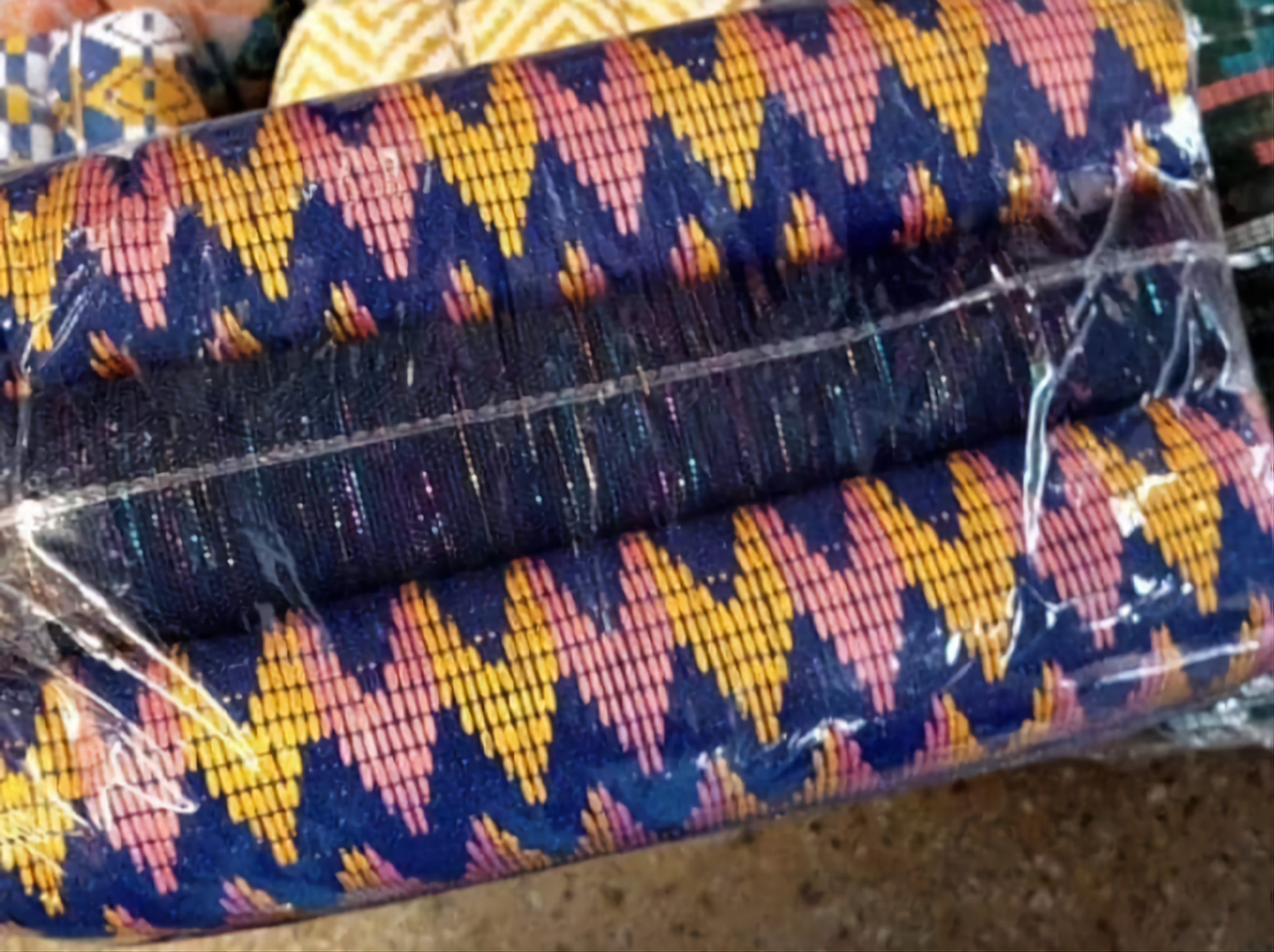 MG Authentic Hand Weaved Kente Cloth A4034