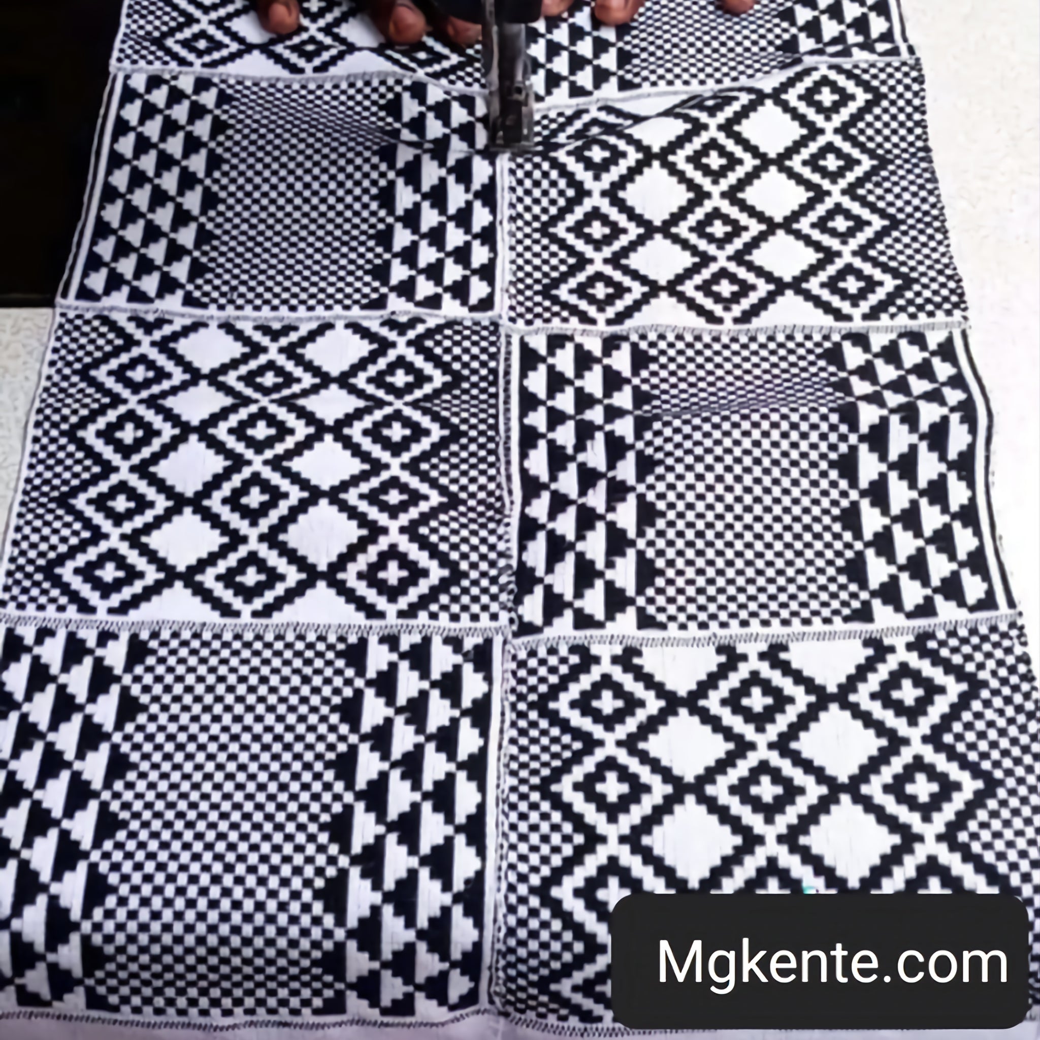 MG Authentic Hand Weaved Kente Cloth A021