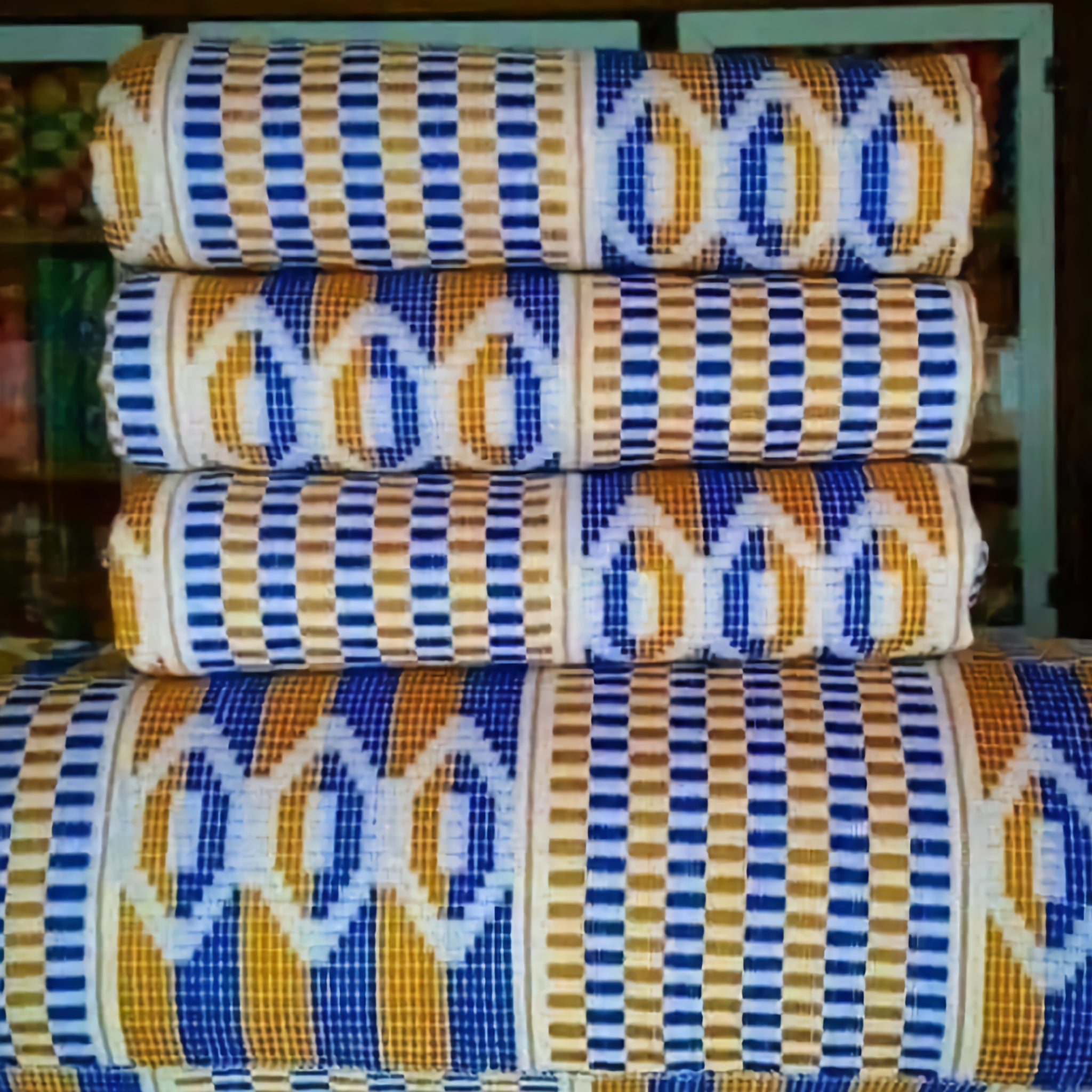 MG Authentic Hand Weaved Kente Cloth A2435