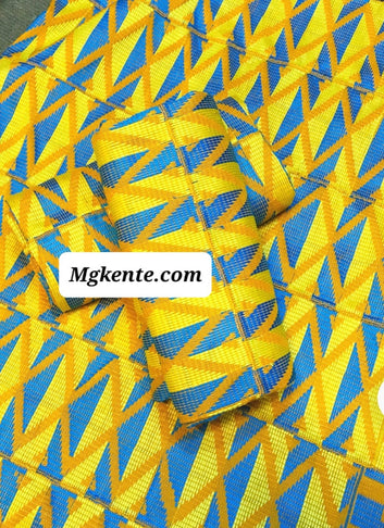 MG Authentic Hand Weaved Kente Cloth A675