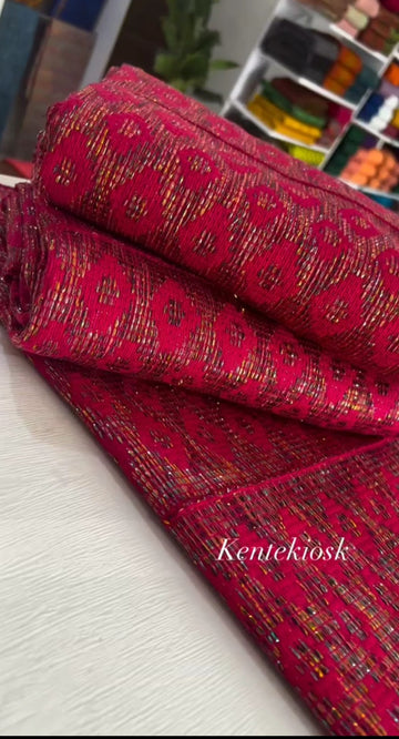 H.G Prestigious Hand Weaved Kente Cloth PA