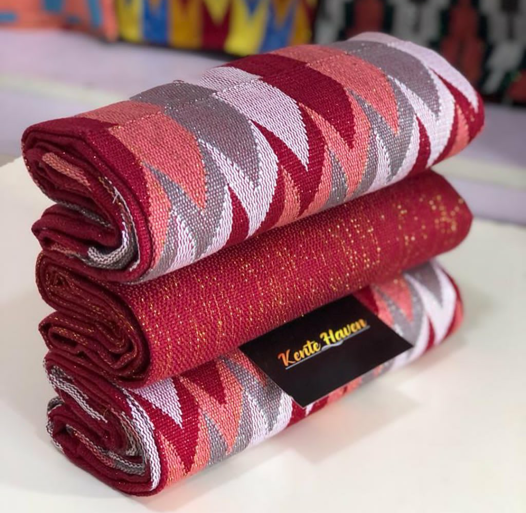 Kente Haven Hand Weaved Kente Cloth KH40