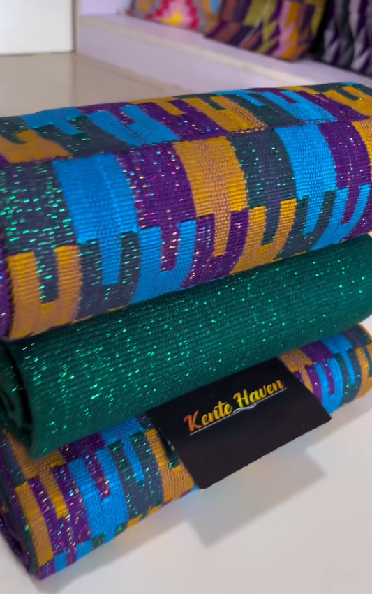 Kente Heaven Hand Weaved Kente Cloth KH41