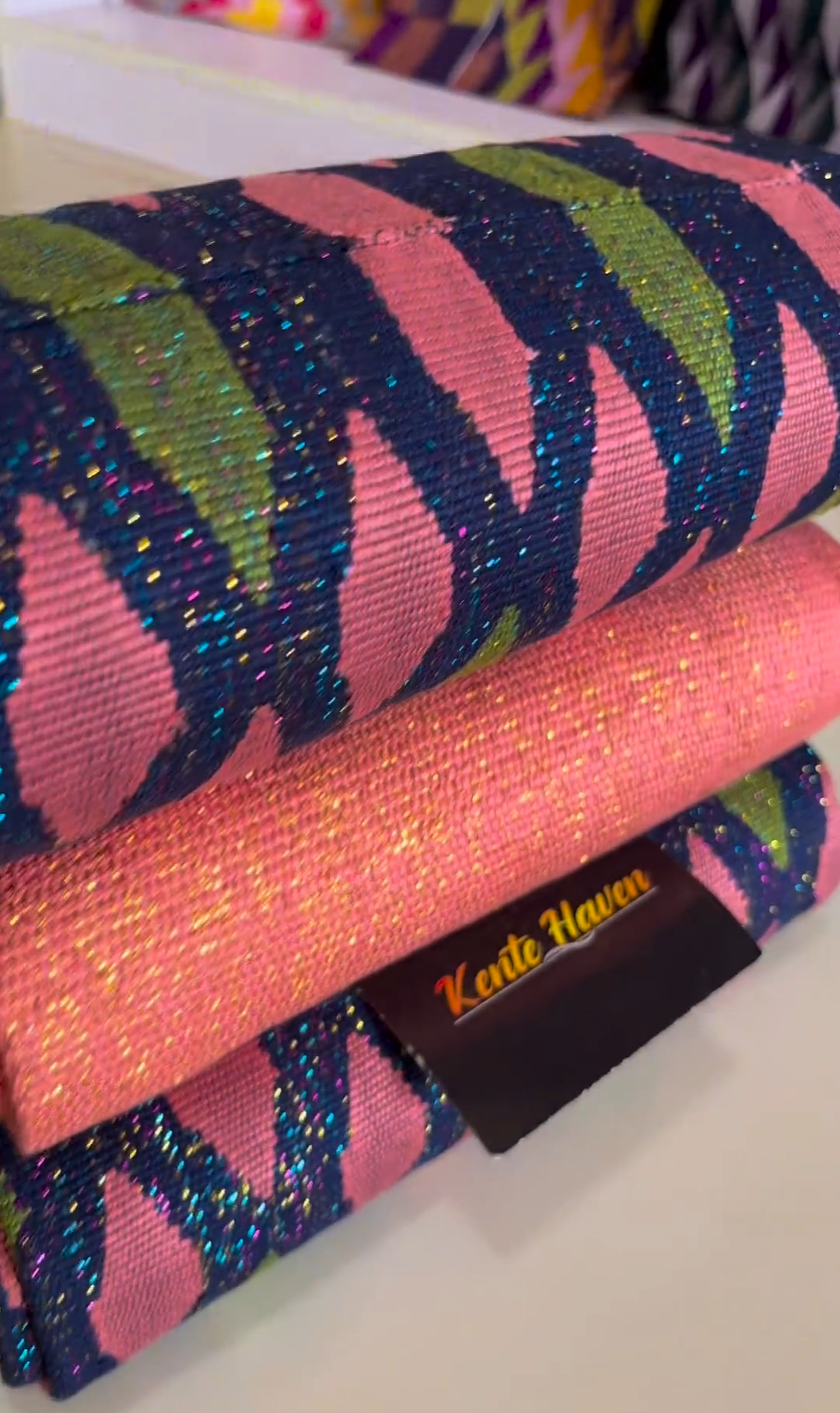 Kente Heaven Hand Weaved Kente Cloth KH4