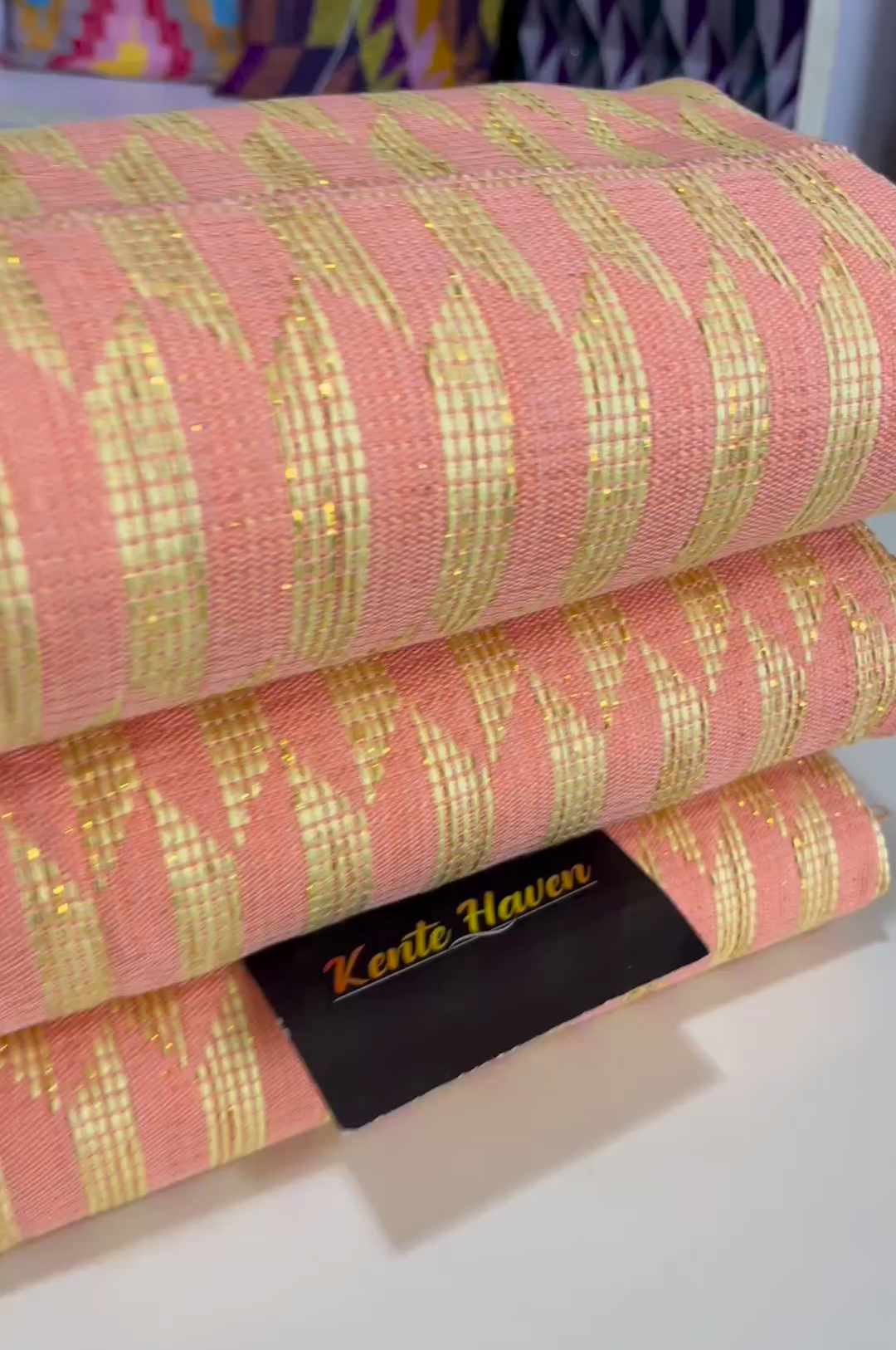 Kente Heaven Hand Weaved Kente Cloth KH209