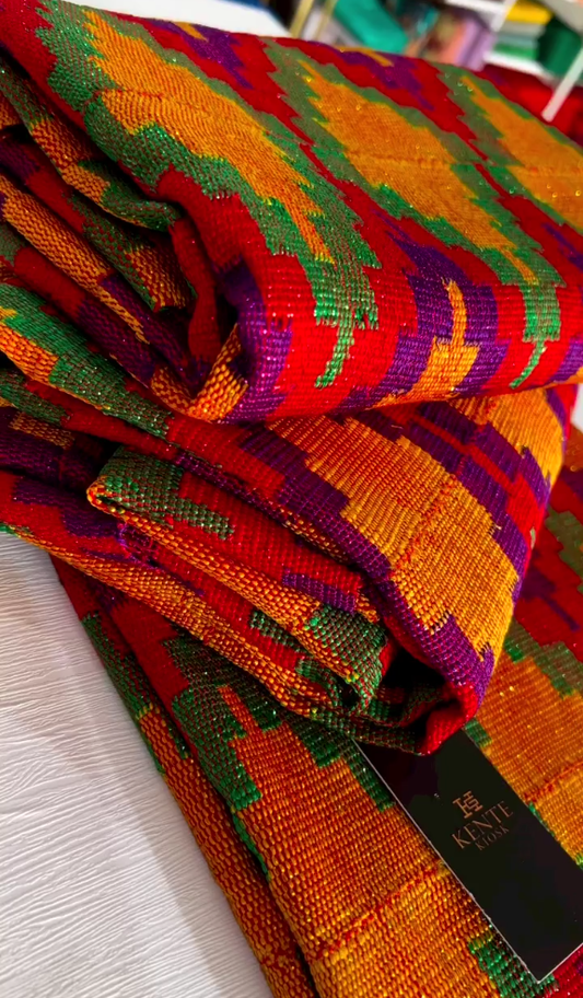 H.G Kente Cloth Royal collection HGC112