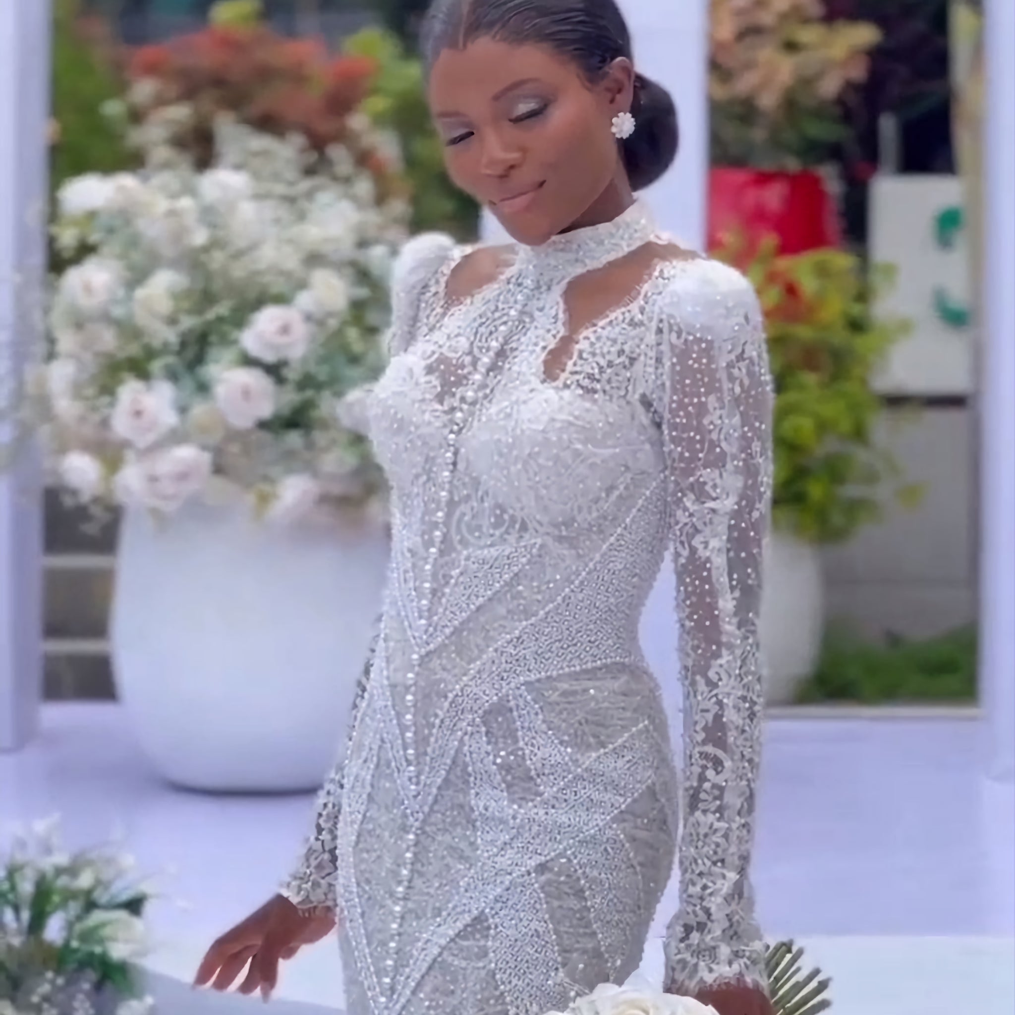 Slim fit Wedding/ Event Dress By MG G56